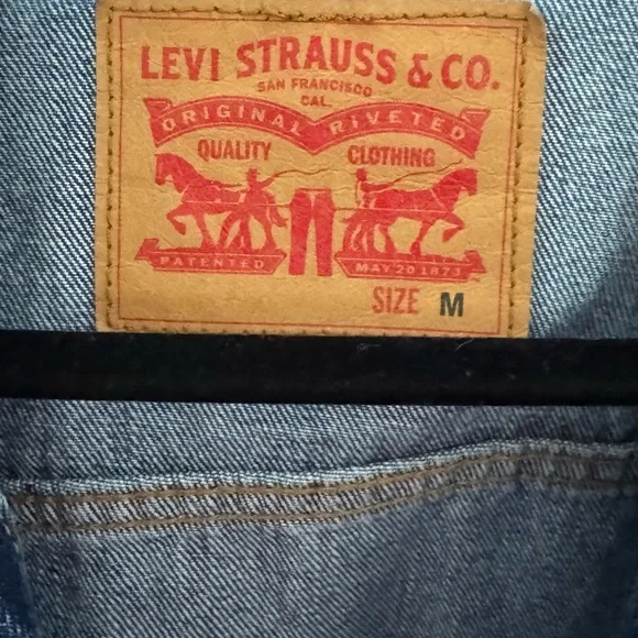 Levi's Men's Blue Denim Jacket - Classic Indigo - Picture 4 of 16